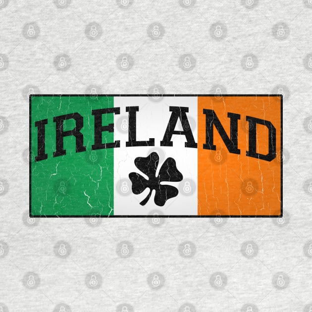 Irish Flag (vintage distressed look) by robotface